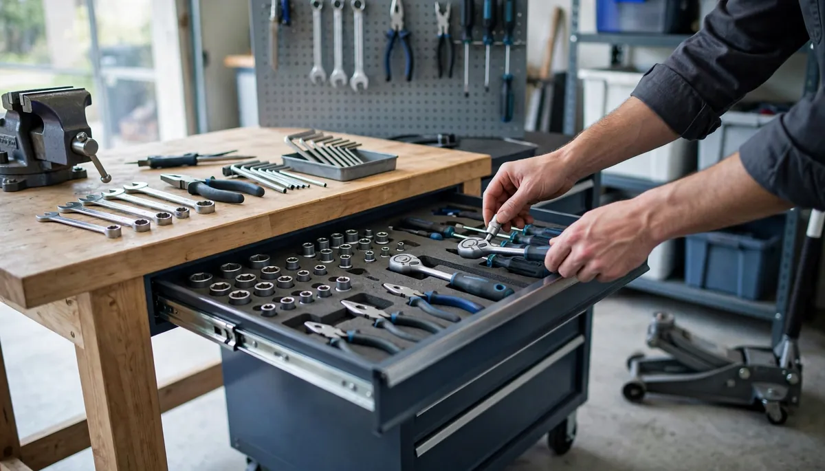Quel outillage prévoir pour une servante d'atelier ?
