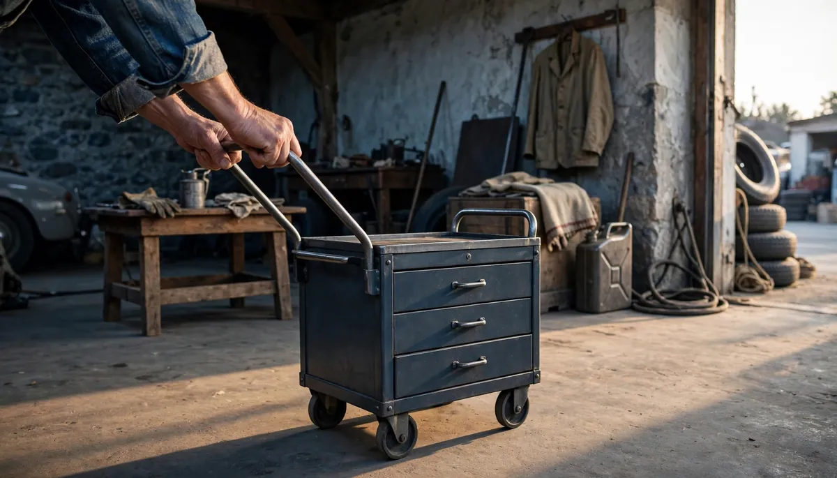 Qui a créé la servante caisse à outils ?