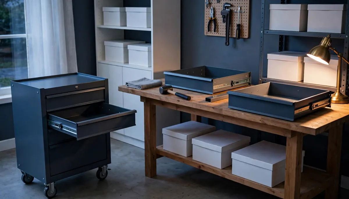 Comment choisir un tiroir pour servante d'atelier ?